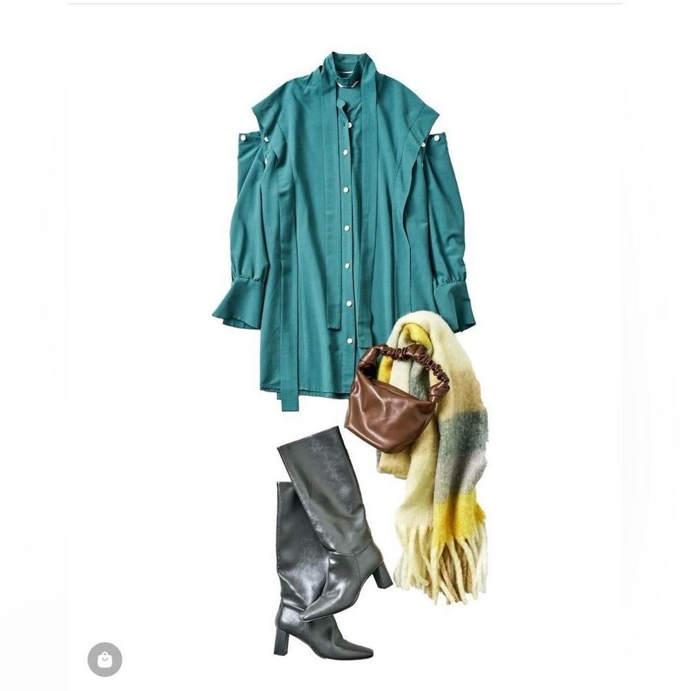 Coco Deal belt shirt dress with pants